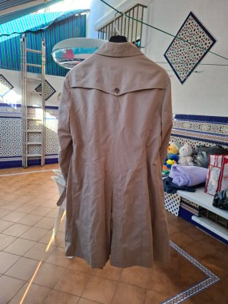 Gabardina Burberry Beige Multicolor