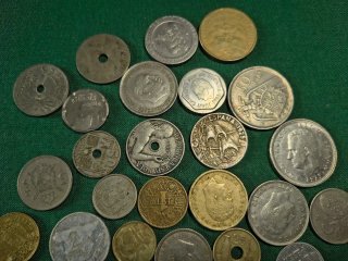 Lote de monedas de España