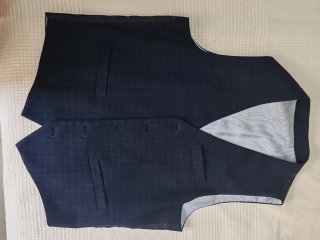 Traje Slim Fit Hombre Azul