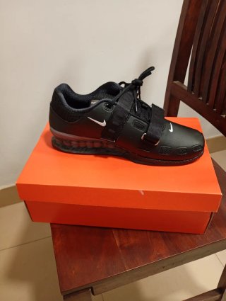 Zapatillas Halterofilia Nike Romaleo 2 Negras/Gris