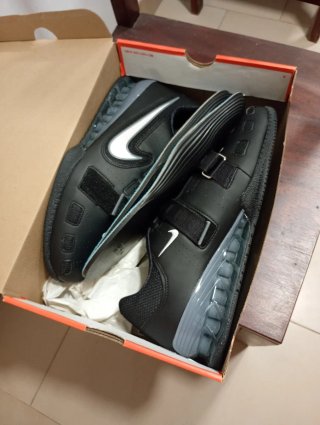 Zapatillas Halterofilia Nike Romaleo 2 Negras/Gris