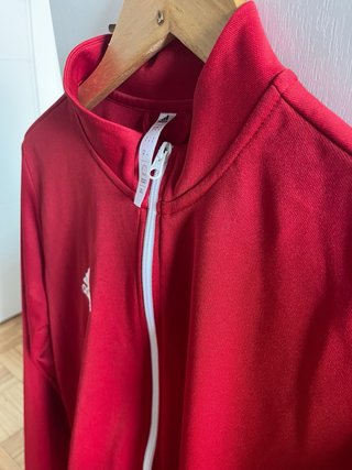 Chaqueta Deportiva Adidas Roja Talla S
