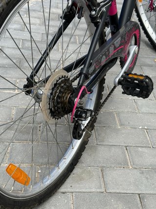 Bicicleta niña 24 Btwin rosa