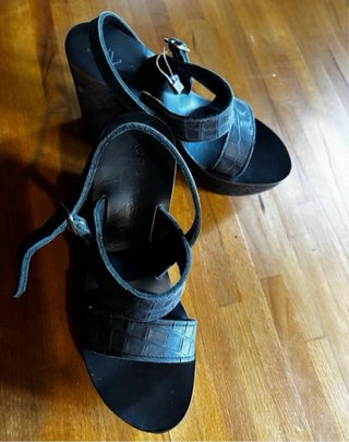 Sandalias de piel