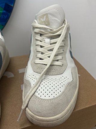 Scarpe Veja Uomo N.43 Blu/Bianco
