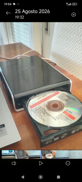 Grabadora DVD externa LG USB - MacBook/portátil
