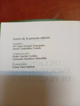 Diccionario Enciclopédico de Pragmática