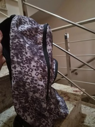 Mochila Vans estampado leopardo