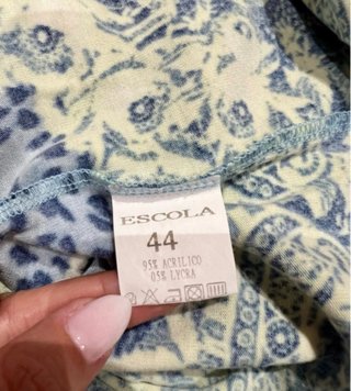 Camiseta Escolá punto elástico Talla XL