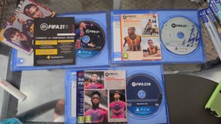 Lote FIFA 21, 22, 23 PS4/PS5