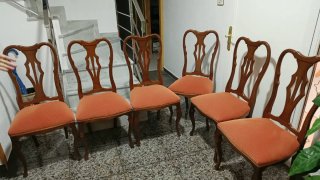 Juego de 6 sillas de comedor