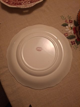 6 Platos Copeland, diseño floral
