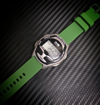 Rare Vintage Timex Chrono Alarm Data Bank Watch
