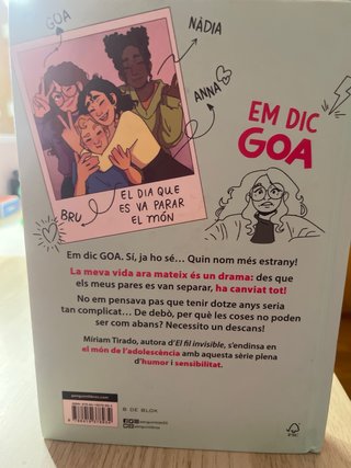 Libro Em dic Goa de Míriam Tirado