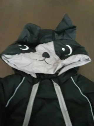 Buzo negro para nieve o frío