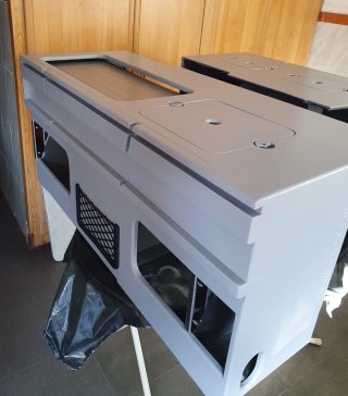 Kit camper Ford Transit Custom L1 versión aire tra