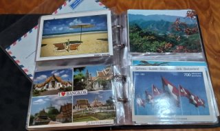 Álbum de postales de Suiza