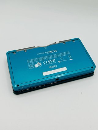 Nintendo 3DS Blu/Verde Personalizzata Testato