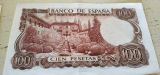 Lote 10 Billetes 100 Pesetas 1970 Correlativos