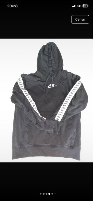 Chándal Nike Negro Talla S, da poca talla