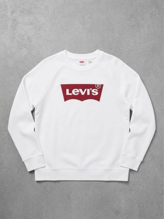 Sudadera Levi's blanca Vintage Talla XS