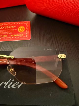 Gafas de sol con estuche Cąrtier Rojo