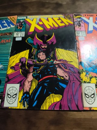 Lote 3 Cómics Uncanny X-Men #256, #257, #258