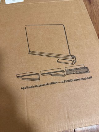 4 divisori in plastica per scaffali
