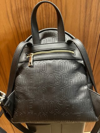 Mochila Love Moschino Negra