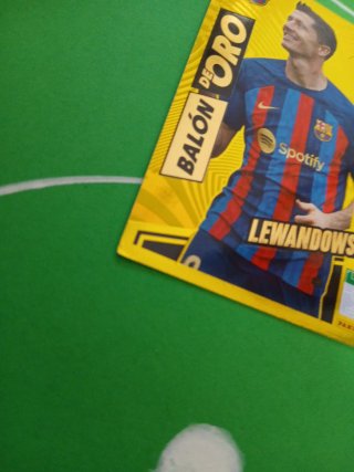 Carta Adrenalyn XL Lewandowski Balón de Oro