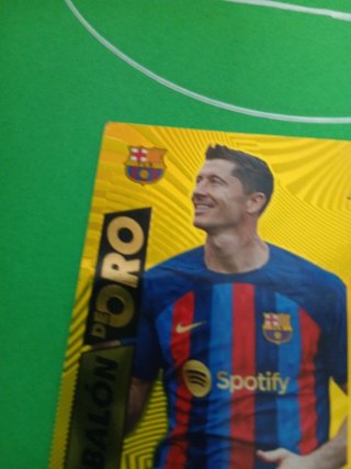 Carta Adrenalyn XL Lewandowski Balón de Oro