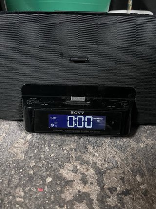 Radio Despertador Sony ICF-DS15iP