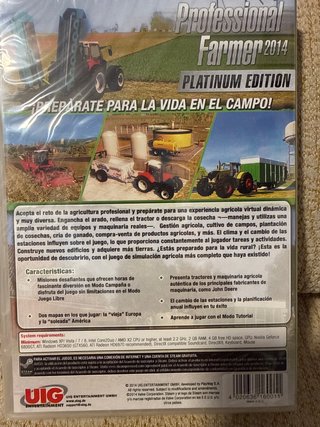 Professional Farmer 2014 PC Platinum Ed. precintad