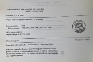 Manual de prótesis parcial removible