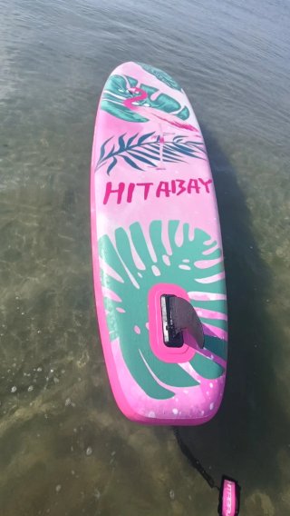 Tabla Padel Surf Hinchable Rosa