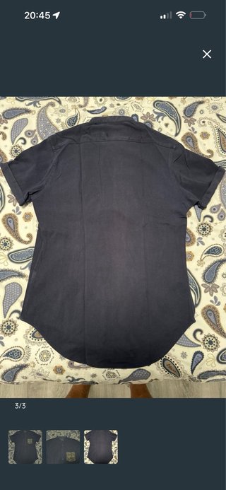 Camisa cuello mao