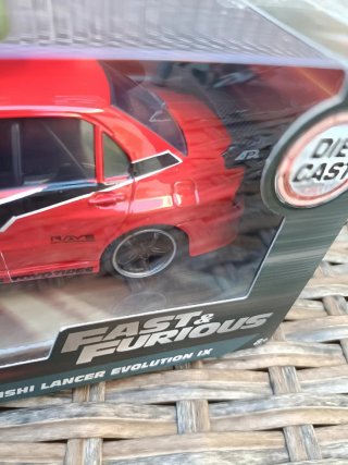 Jada fast & furious Lancer evo