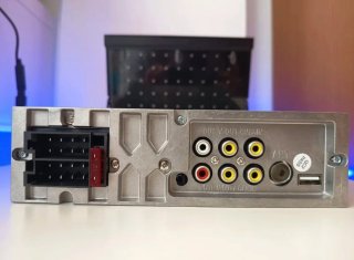 Radio Coche Pantalla Retráctil CarPlay 1 DIN