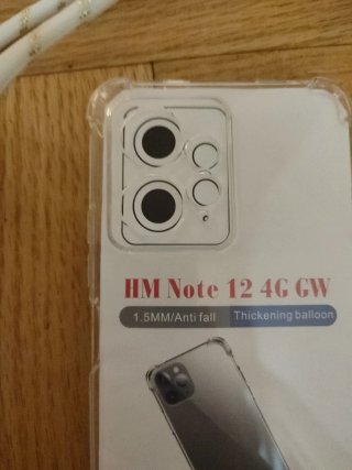 Funda HM Note 12 4G GW con cordón