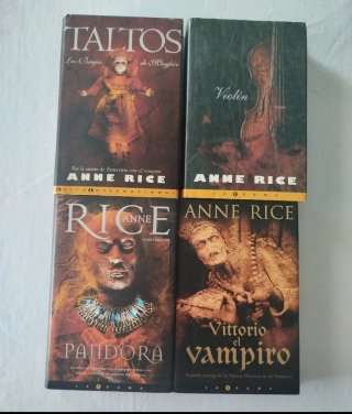 Pack 5 novelas de Anne Rice