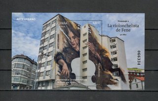 España 2024 Hoja Bloque Arte Urbano