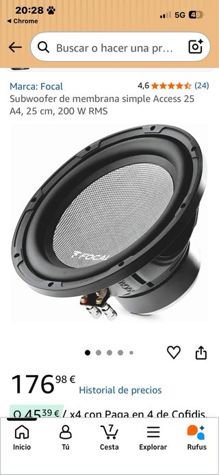 Subwoofer Focal ACCESS 25A4