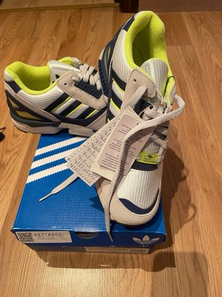 Adidas ZX 8000 Azul y Gris