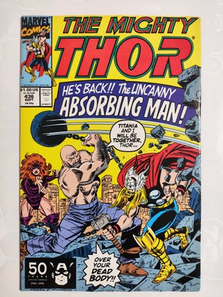 Lote 6 comics USA The Mighty Thor – Ron Frenz