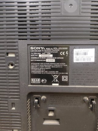 TV Sony Bravia 32 KDL-32U3000 LCD HD Ready