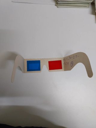 Óculos 3D RTP - 1985