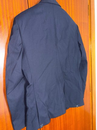 Americana Massimo Dutti Azul Talla M