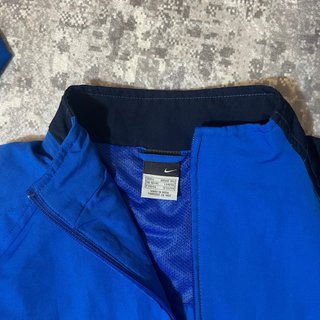 Chaqueta Nike Vintage Retro Hombre Azul