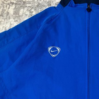 Chaqueta Nike Vintage Retro Hombre Azul