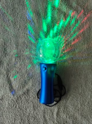 Juguete de luz LED giratorio